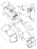 Page C Diagram and Parts List for 12AE979E401 1998 Yard Man Lawn Mower